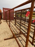 24' Freestanding Cattle Panel with 10' Gate