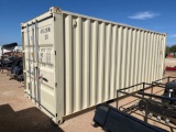 One Trip 20' Shipping Container Easy Open Doors on One End