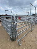 New Brazzen Round Pen Consisting of 11 Panels and 1 Gate