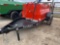 2023 East Texas Orange 300 Gallon Fuel Trailer with GPI Pump, Hose and Nozzle VIN 32927 MSO, $25 Fee