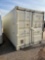 One Trip 20' Shipping Container with Easy Open Doors