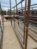 24' Free Standing Cattle Panel with 10' Bow Gate