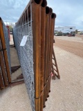 6 - 20' Free Standing Sheep/Goat Panels One with 6' Gate SIX TIMES THE MONEY MUST TAKE ALL