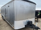 2006 Continental Cargo 8'X24' Enclosed Trailer Wired with Lights, Fold Down Ramp, Passenger Side