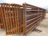 10 - 24' Free Standing Cattle Panels One with 10' Gate TEN TIMES THE MONEY MUST TAKE ALL
