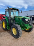 John Deere 6120M 4WD Cab Tractor S/N 898195 3266 HRS