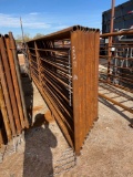 10 - Free Standing Cattle Panels - 1 with Gate TEN TIMES THE MONEY MUST TAKE ALL