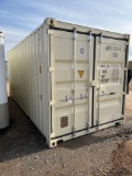One Trip 20' Shipping Container with Easy Open Doors