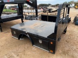 Bedrock Skirted Flatbed with 4 Underbody Boxes and Well 84