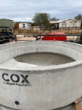 Cox Round 550 Gallon Concrete Water Trough