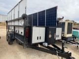 Mobile Solar Power Trailer with Kabota...Diesel Back-Up Generator Seller States Enough Power to Run