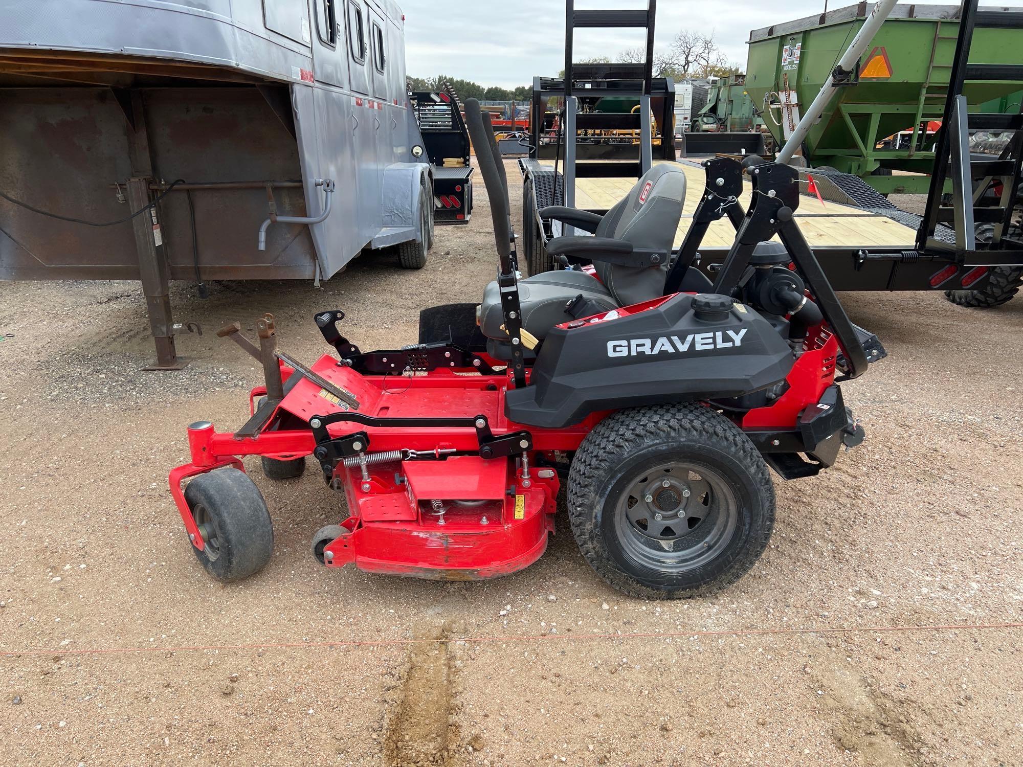 Gravely Pro Turn 148 48" Zero Turn Mower with Proxibid