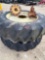 Pair of Firestone 18-38 Tires and Wheels with JD 10 Hole Dual Hubs