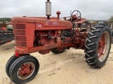 IH...Farmall...M... Tractor - runs good - good tires