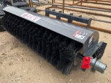 Unused JCT Open Broom for Skid Steer