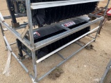Unused JCT Open Broom for Skid Steer