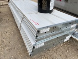10' White Garage Door with Tracks Bucket of Door Chain Hoist & Cables