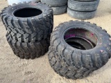 Lot of 4 (27-9-14 and 27-11-14) ATV Tires