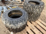 Lot of 4 (27-9-14 and 27-11-14) ATV Tires