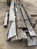 Lot of Assorted Rough Cut Timbers