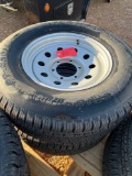 2 - 225/75/15 Provider Tires on 6 Hole Wheels TWO TIMES THE MONEY MUST TAKE ALL