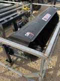 Unused JCT Open Broom for Skid Steer