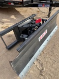 Unused JCT Snow Blade for Skid Steer