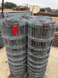 4 - Rolls of 1047-6-11 Field Fence FOUR TIMES THE MONEY MUST TAKE ALL