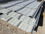 Assorted Lengths of White R Panel Cover Sheets