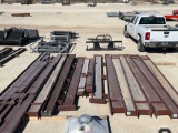 Complete 40'X30' Metal Building Frame Kit Approx. 16' Tall Columns, Truss, Purlins, Instruction