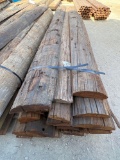 Bundle of 8' Creosote 1/4 Rounds - Sold by the Bundle