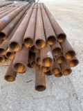 29 - 8'+ Precut 2 5/8 Pipe Posts 29 TIMES THE MONEY MUST TAKE ALL