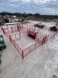 Large Set of Cattle Working Pens - 6 Pens & Tub Sweep with Squeeze Chute Included