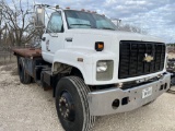 1992 Chevy Kodiak. 6cyl Cat Diesel 6 Speed Manual 12' Steel Bed 22.5 Tires Title $25 Fee