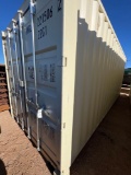 One Trip 20' Shipping Container with Doors on One End