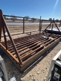 14' Cattle Guard with Uprights