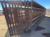 10 - 24' Freestanding Cattle Panels - One with 10' Gate TEN TIMES THE MONEY MUST TAKE ALL