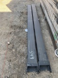 Unused 10' 6600 lb. Fork Extensions