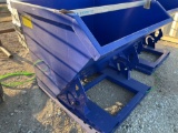 Unused Pivoting Dumpster for Forklift
