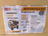 Unused AGT 4000 PSI Hot Water Pressure Washer 13 HP Engine, 4 GPM