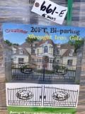 20' Bi-Parting Gates with Deer Scene