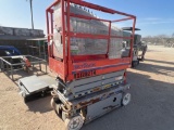 Skyjack 3219 Scissor Lift Recent Batteries Runs & Works