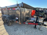 2022 Maxx-D 6'X10' Bumper Pull Dump Trailer with 36