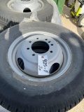 2 - Provider 235/80/16 10 Ply Tires on 8 Hole Dual Wheels TWO TIMES THE MONEY MUST TAKE ALL