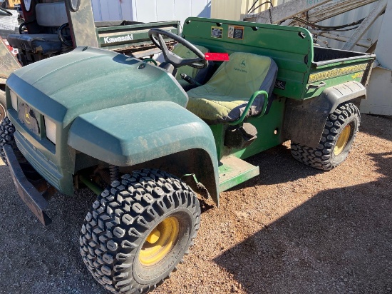 John Deere 4X2 Gator Runs & Drives No Title