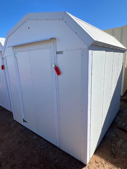 New 80"X80" Polar Shed 26 Gauge Steel Frame Double Wall Panels and Roof 1 3/4" R18 Insulation
