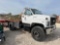 1992 Chevy Kodiak 6 Cyl., CAT Diesel 6 Speed Manual Air Brakes Steel Flatbed Runs & Drives VIN 00442