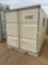 12' Storage Container with Walk-Through Door & Window - Light Duty Needs Floor Repair