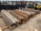 Bundle of 8' Creosote 1/4 Rounds Approx 20-25 boards per bundle Sell by the bundle