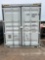40' One Trip Shipping Container with 4 Side Doors and Doors on One End Has Some Damage on 1 Side No